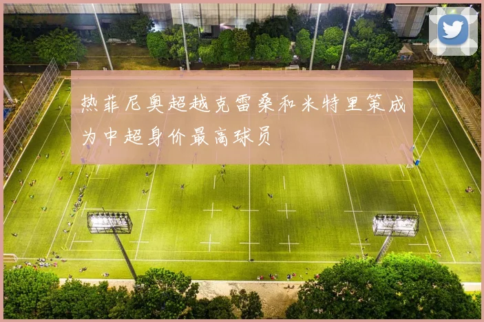 热菲尼奥超越克雷桑和米特里策成为中超身价最高球员